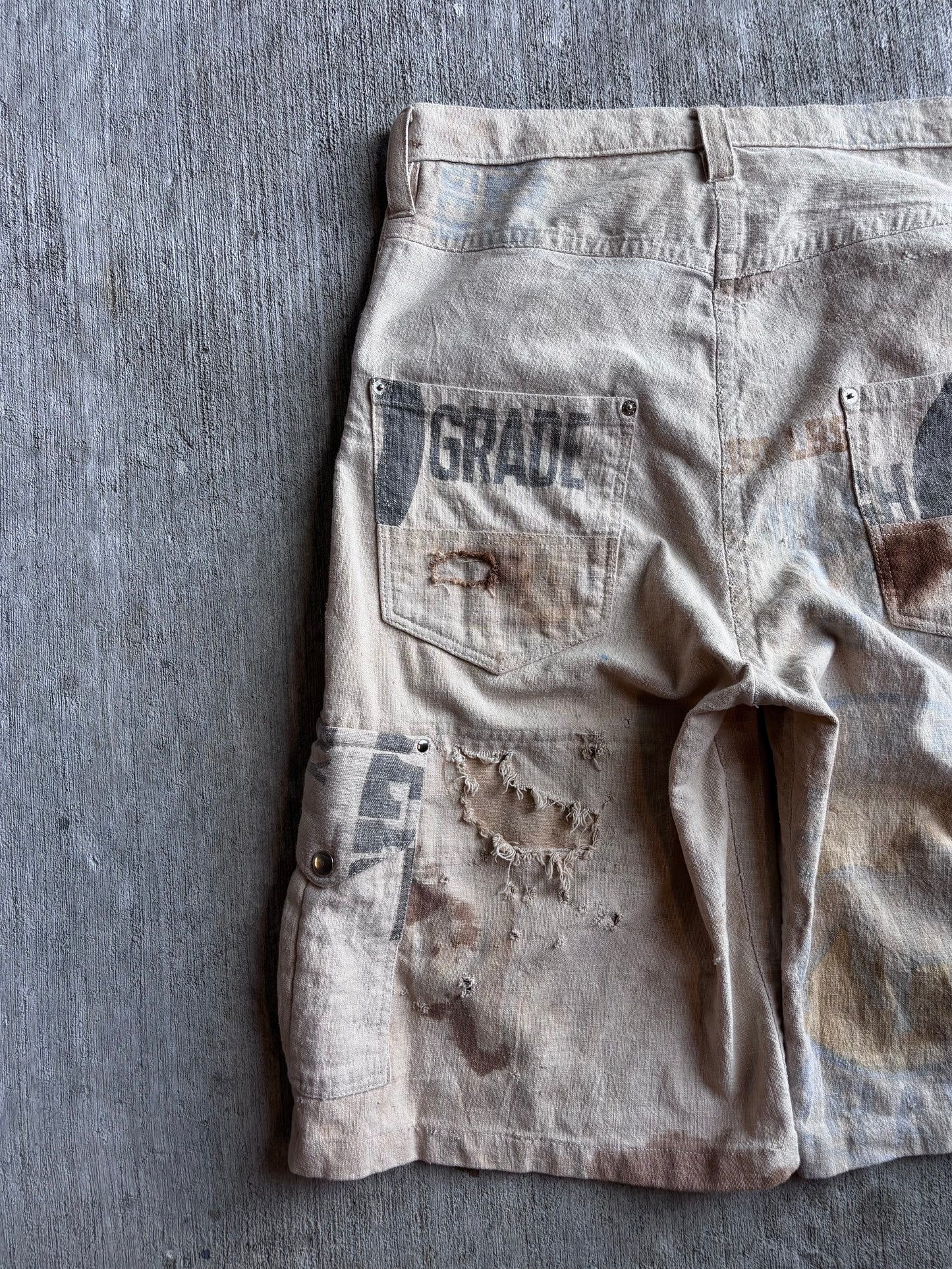 1:1 Feedbag Long Cargo Shorts (34" x 14")