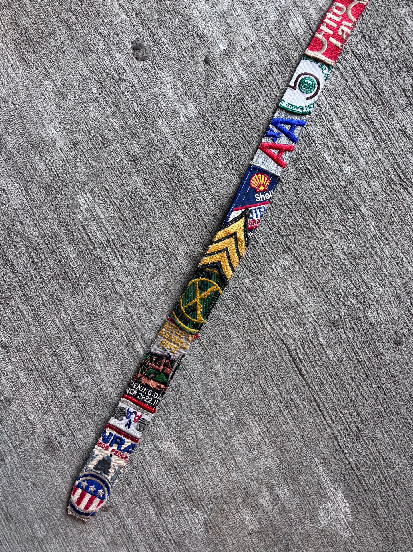 1:1 Patchwork Leather Belt (OSFA)