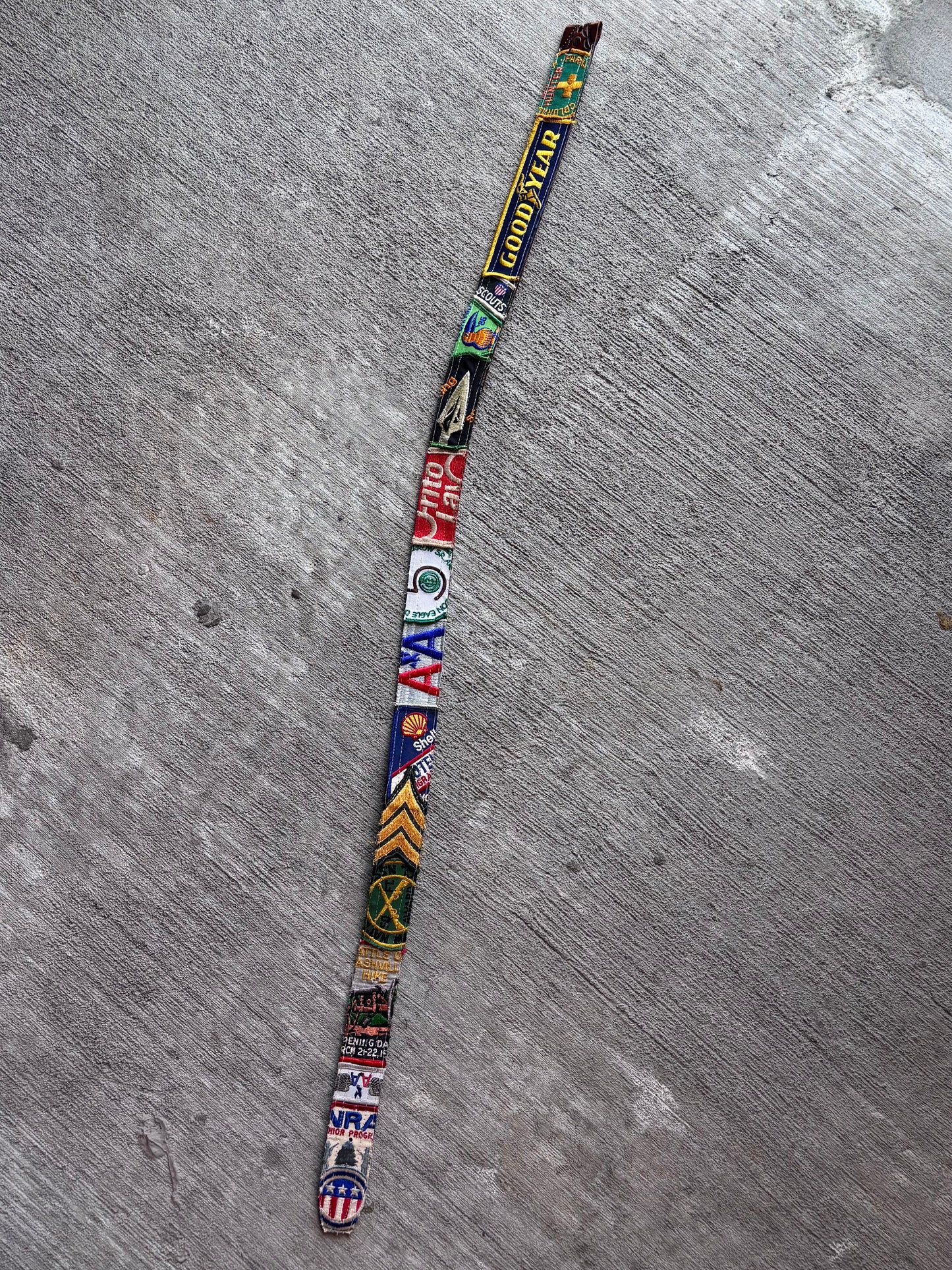1:1 Patchwork Leather Belt (OSFA)