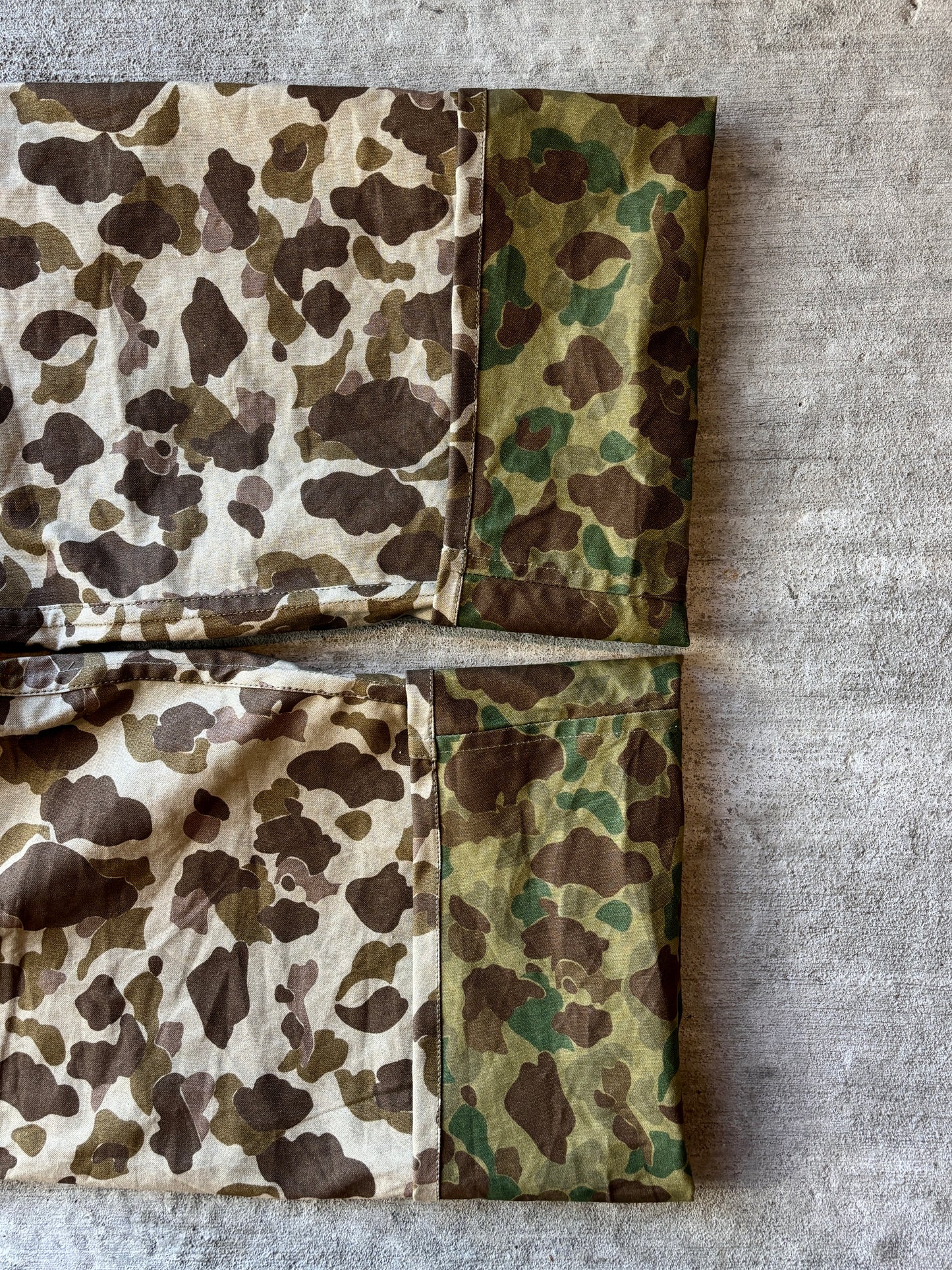 1:1 WWII Frogskin Camouflage Fatigue Pants (34" x 32")