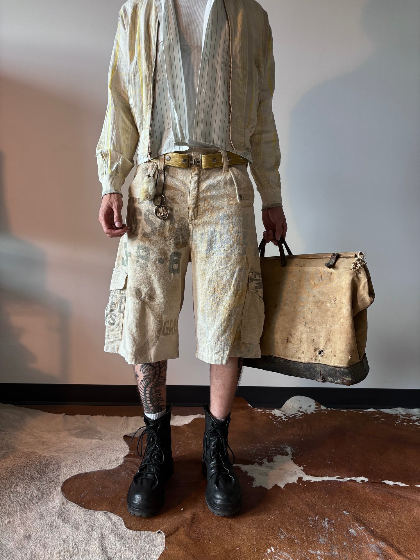 1:1 Feedbag Long Cargo Shorts (34" x 14")