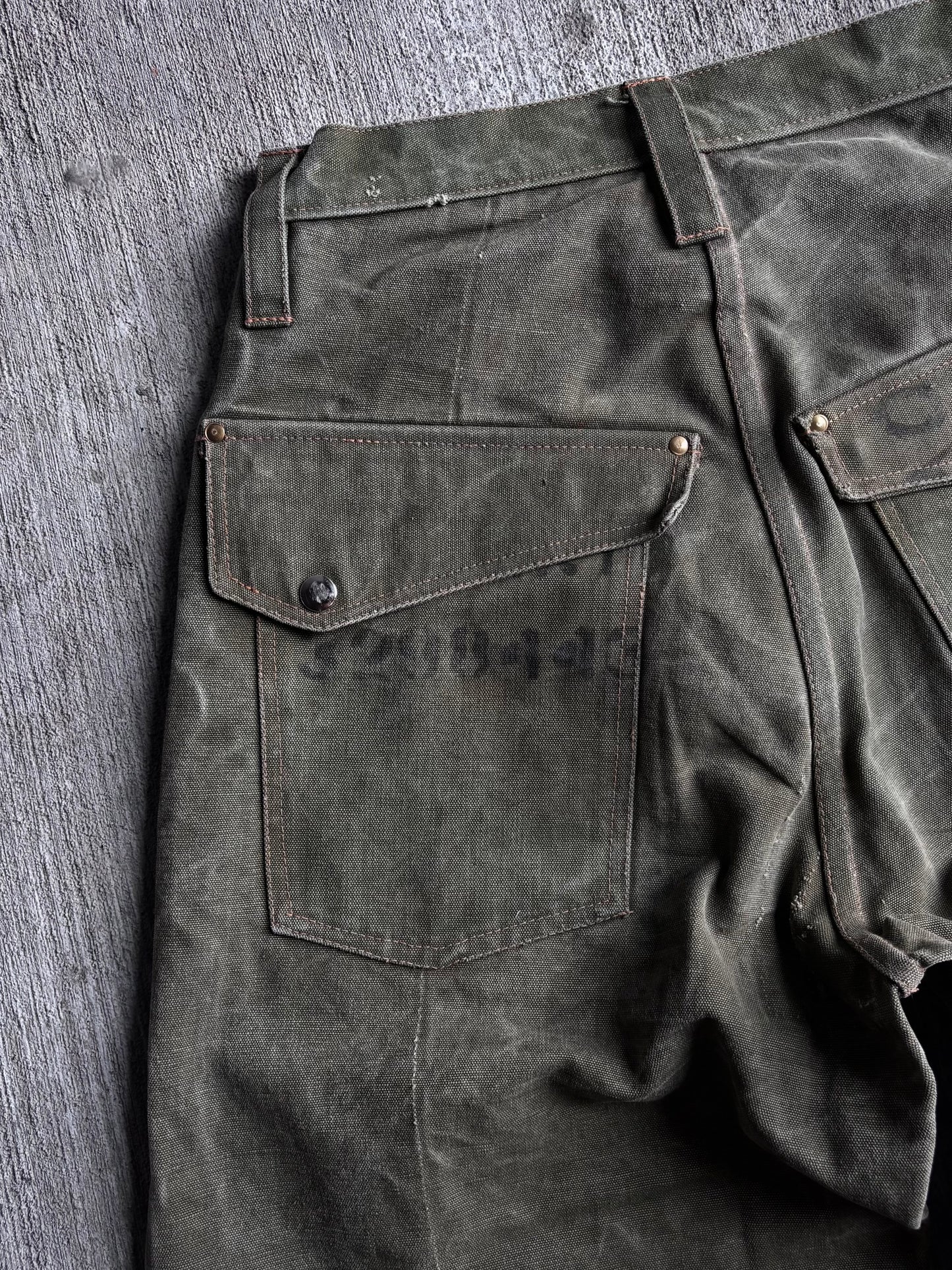 1:1 Military Canvas Fireman Pants (30” x 29”)