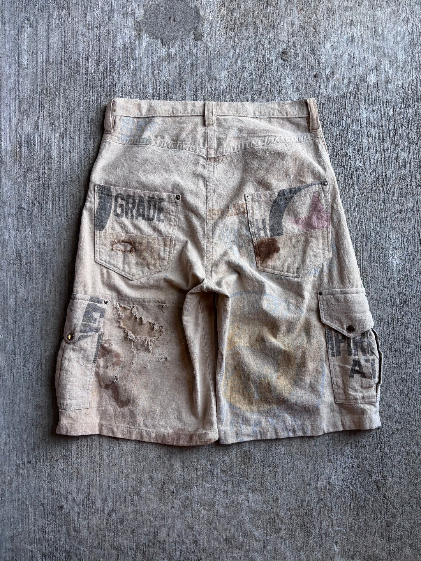 1:1 Feedbag Long Cargo Shorts (34" x 14")