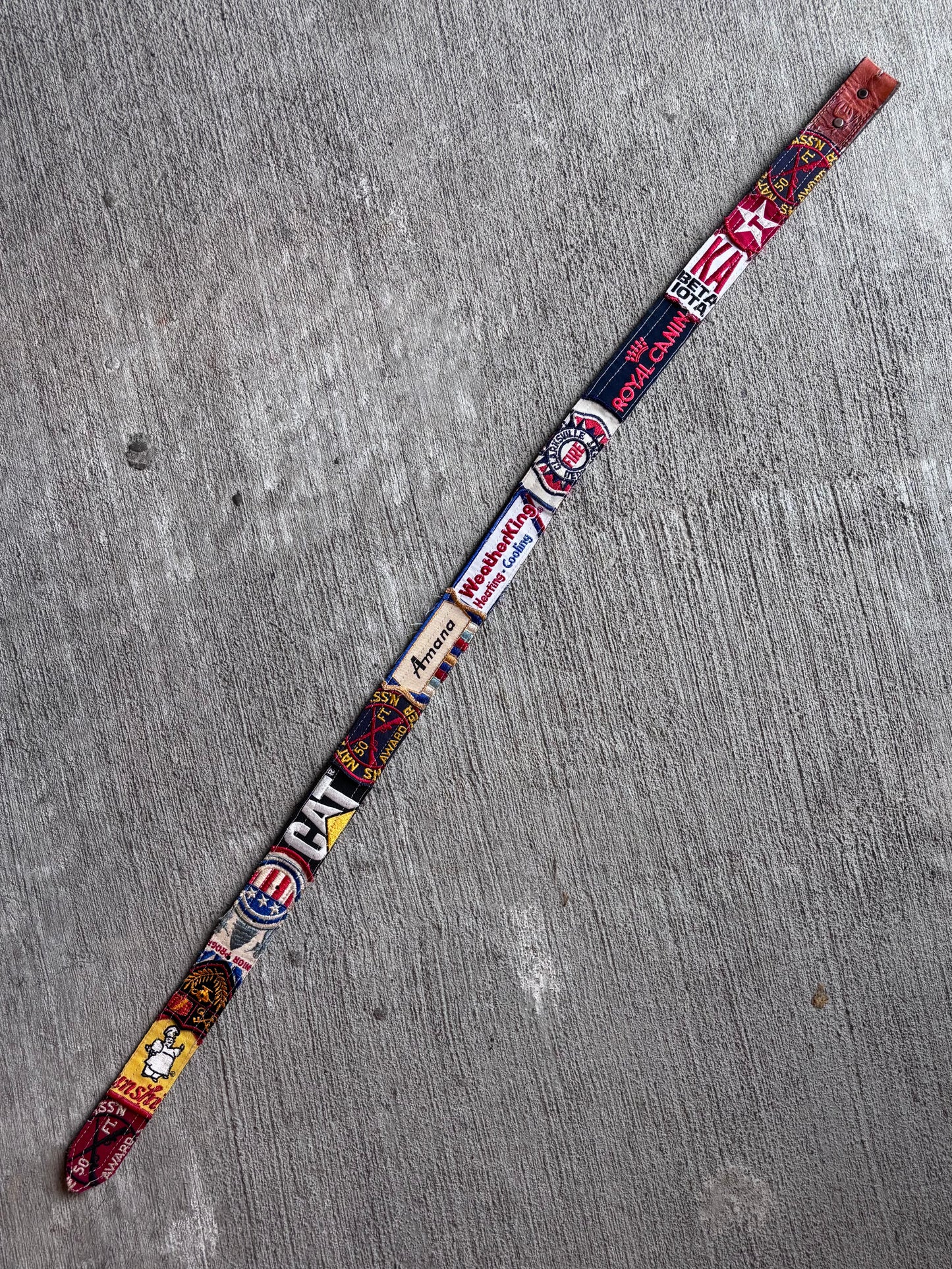 1:1 Patchwork Leather Belt (OSFA)
