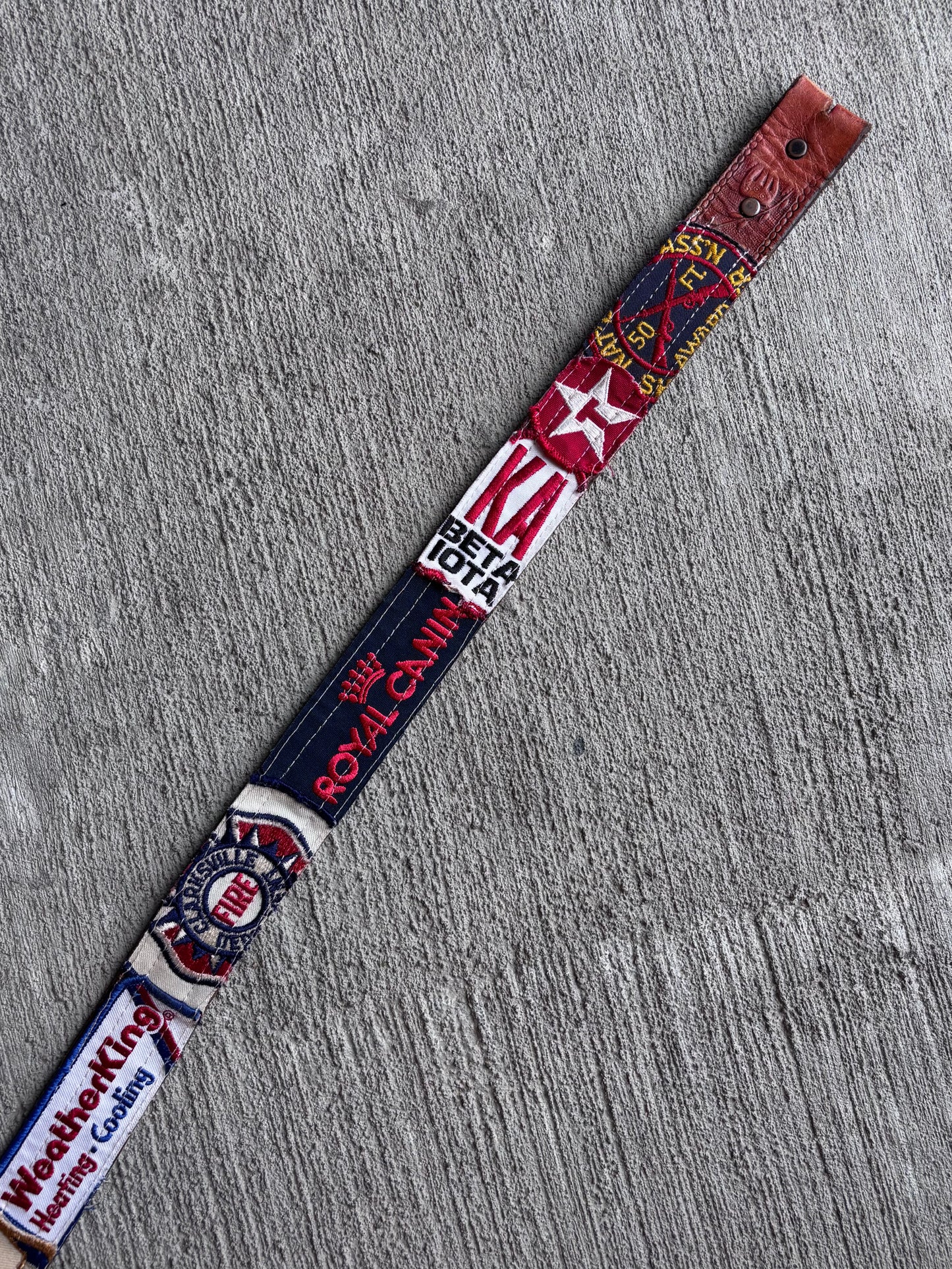 1:1 Patchwork Leather Belt (OSFA)