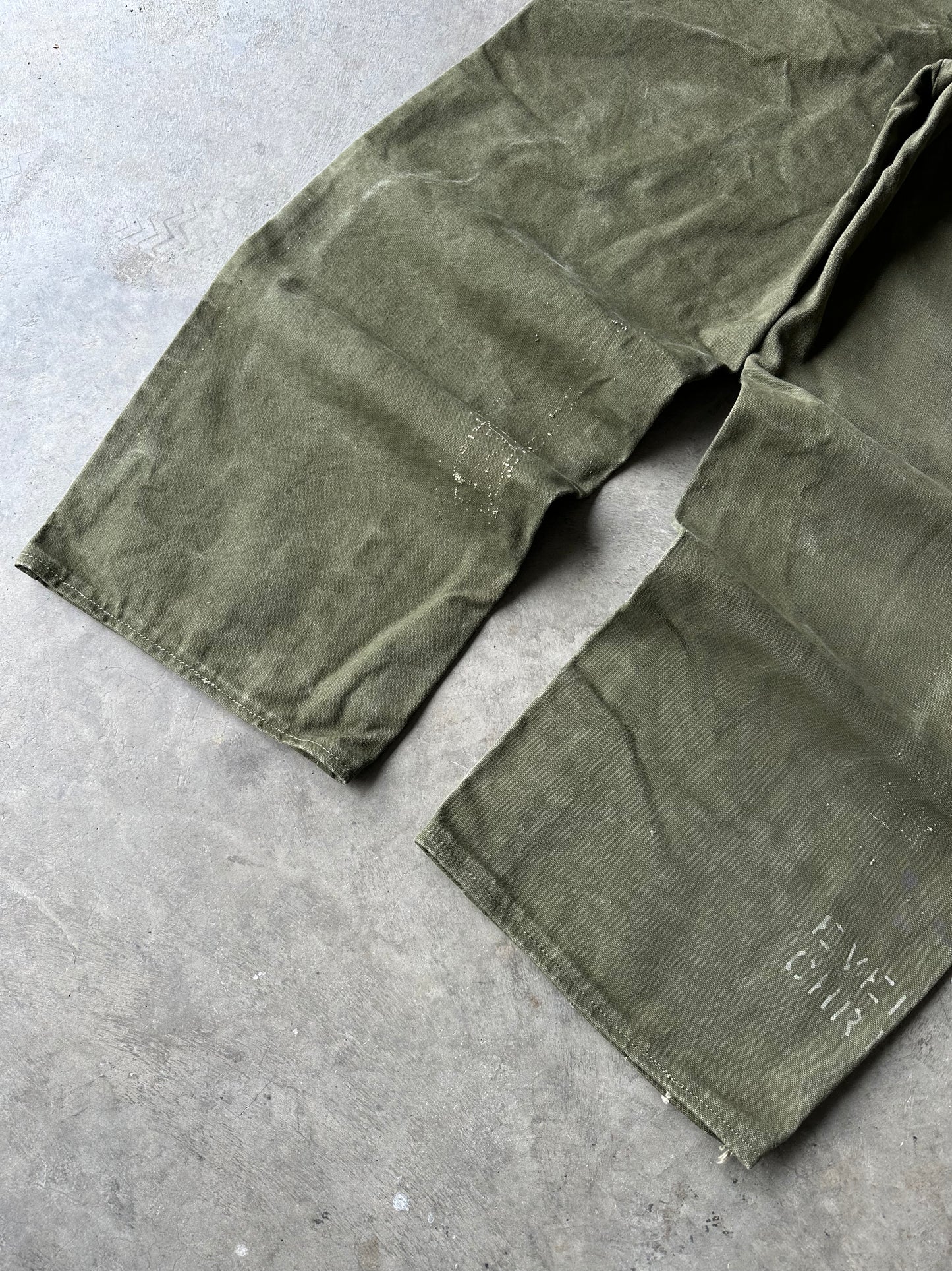 1:1 Military Canvas Baggy Pants (34" x 30")