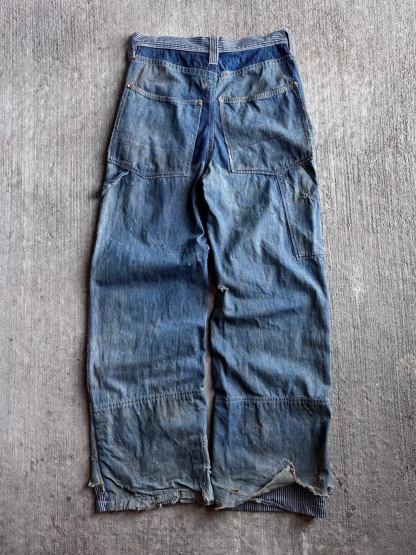 1:1 Crust Zombie Denim Pants (32” x 34”)