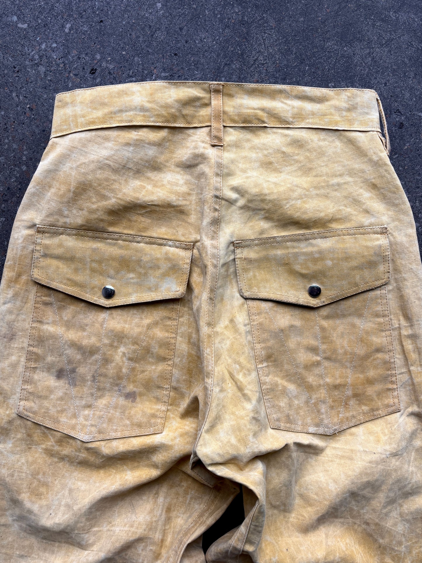 1:1 Waxed Canvas Fireman Cargo Pants (32" x 31")