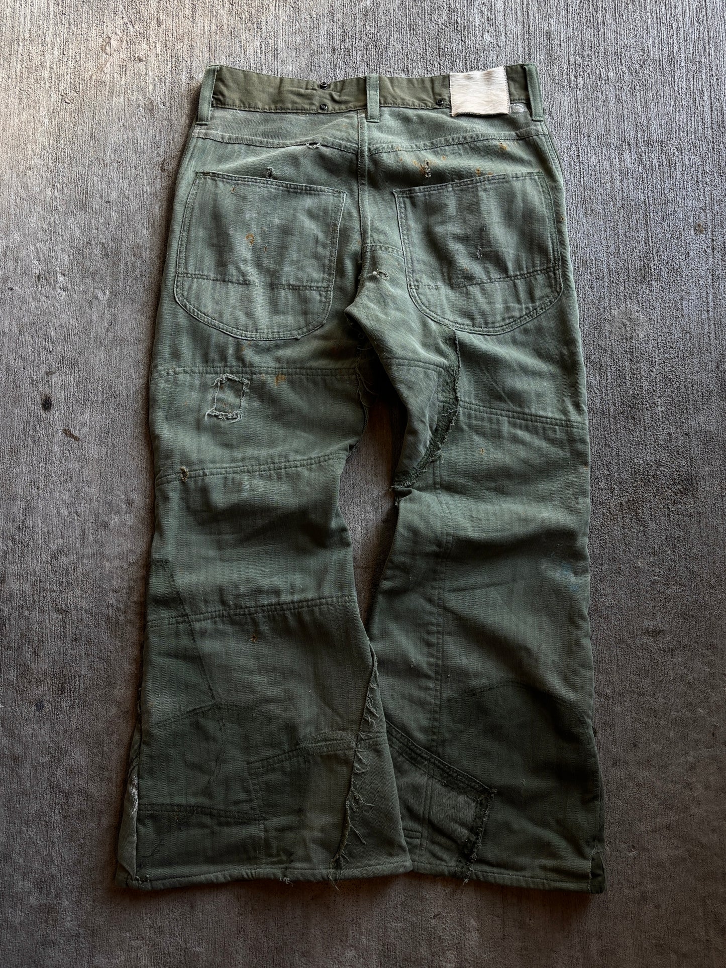 1:1 HBT Zombie Signature Flare Pants (34" x 31")
