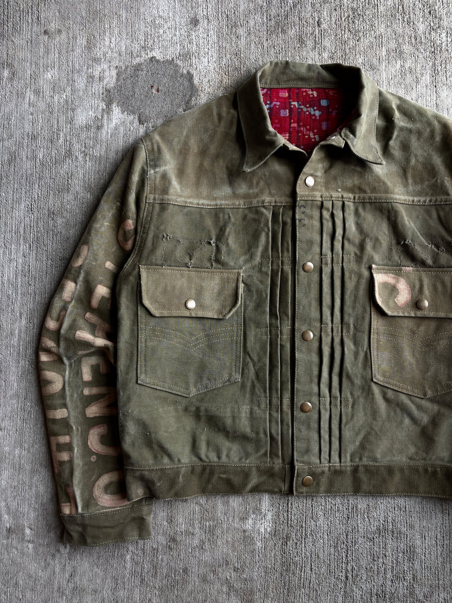 1:1 Stenciled Military T2 Jacket (L)