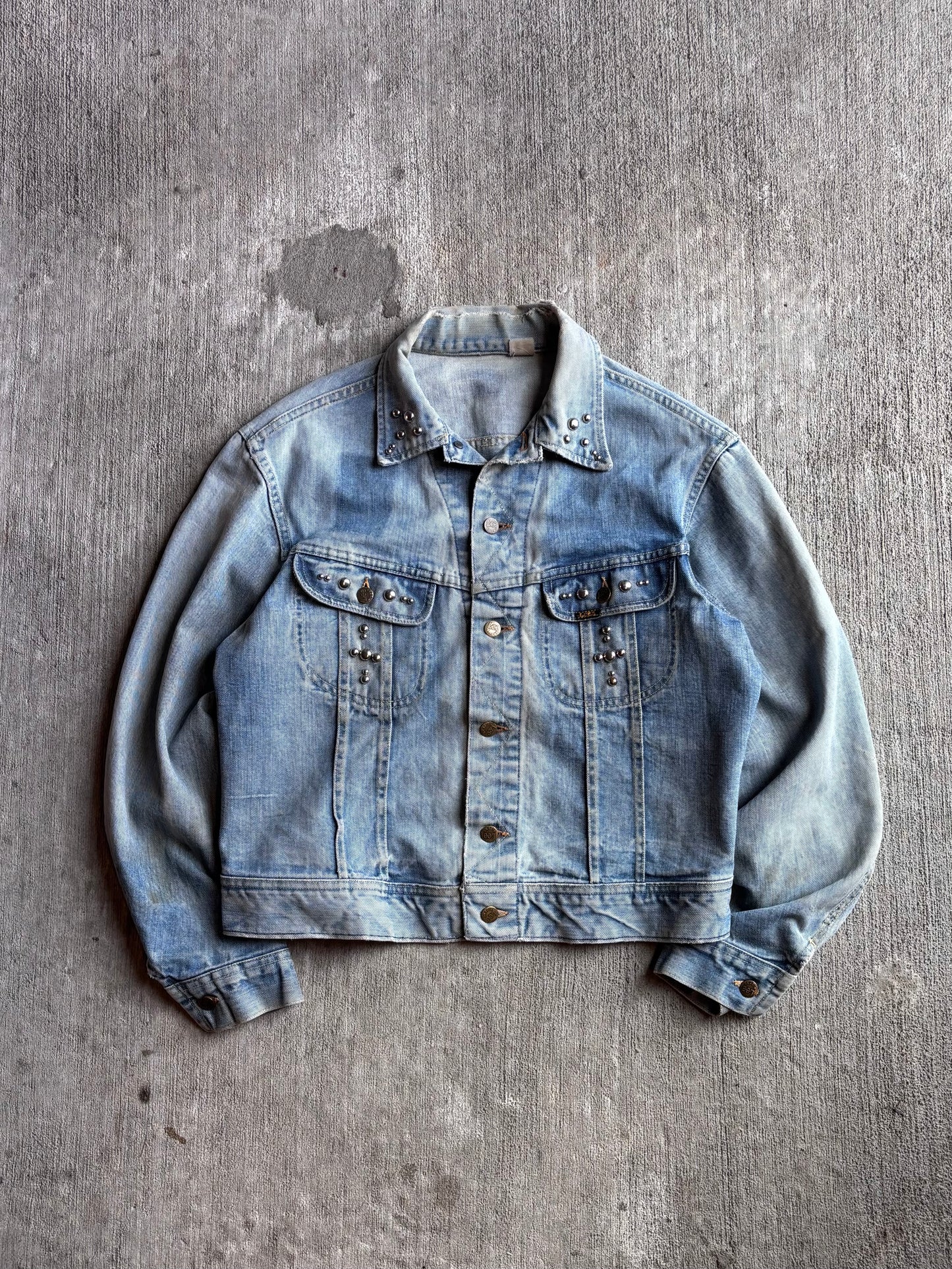 1:1 Studded Lee Riders Trucker Jacket