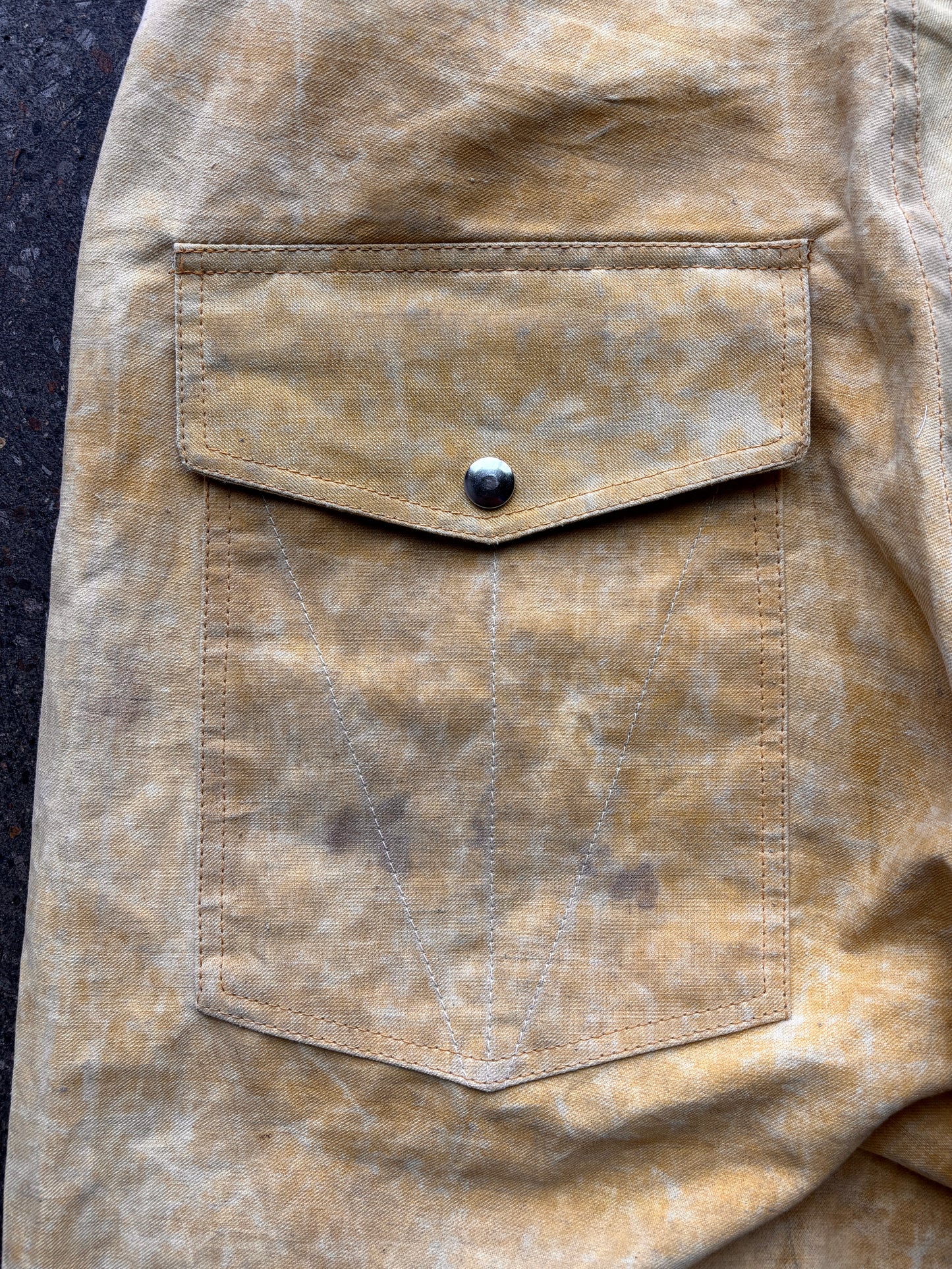 1:1 Waxed Canvas Fireman Cargo Pants (32" x 31")