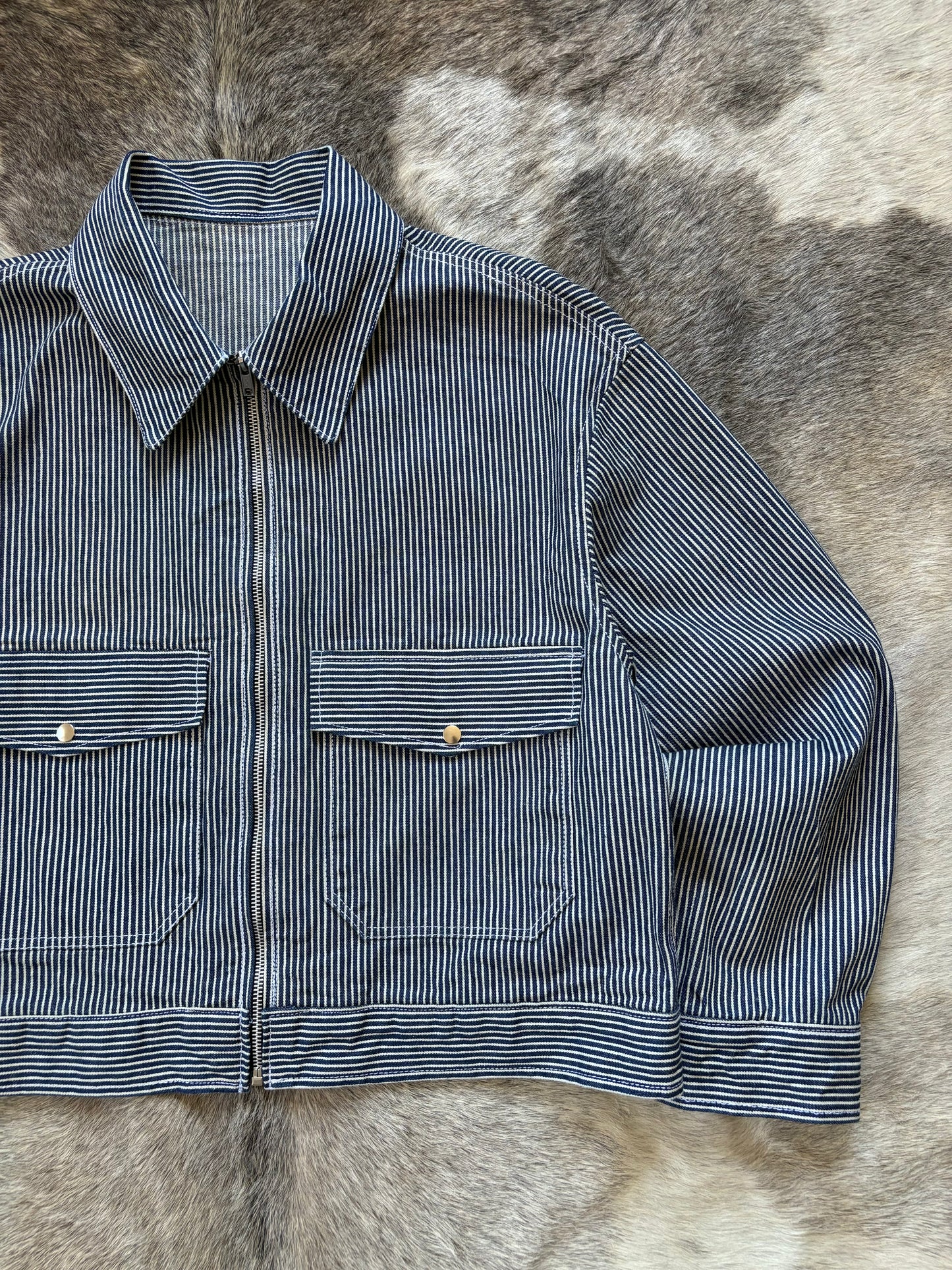 1:1 Hickory Stripped Jacket (L)