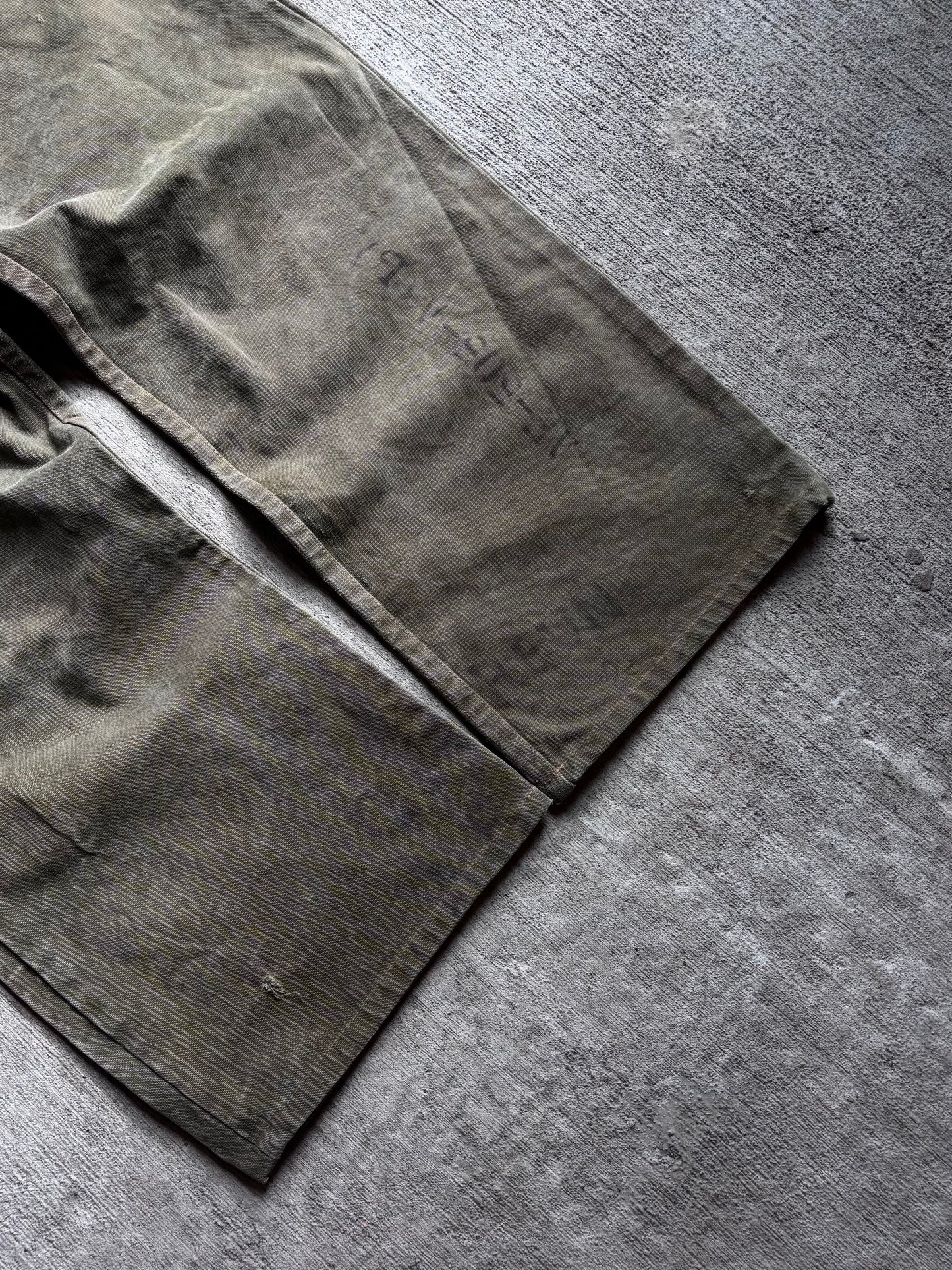 1:1 Military Canvas Fireman Pants (30” x 29”)