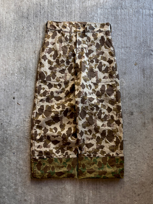 1:1 WWII Frogskin Camouflage Fatigue Pants (34" x 32")