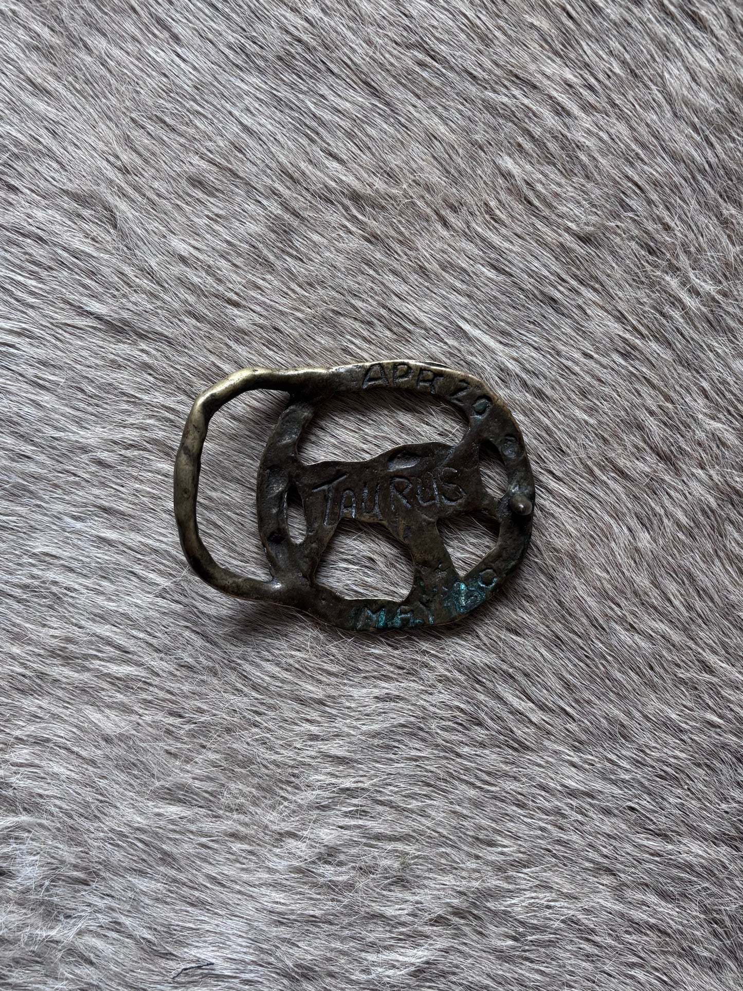 Vintage TAURUS Belt Buckle
