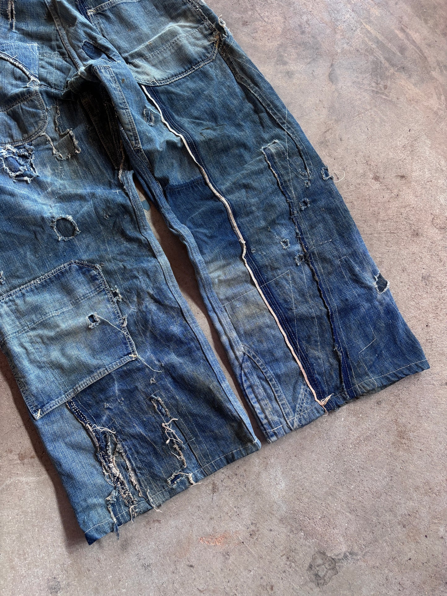 1:1 'CRUST' Farm Denim Pants (32" x 29")