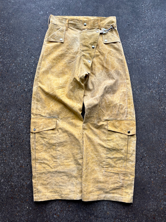 1:1 Waxed Canvas Fireman Cargo Pants (32" x 31")