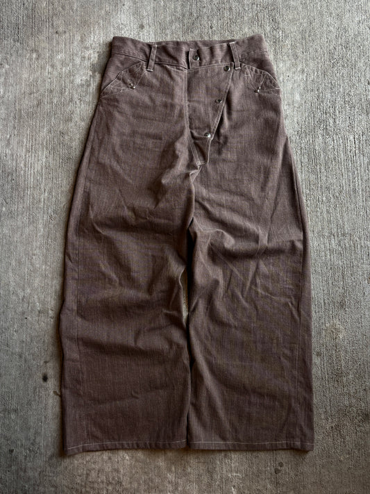 1:1 Spider Web Wide Leg Fireman Pants (34" x 30")