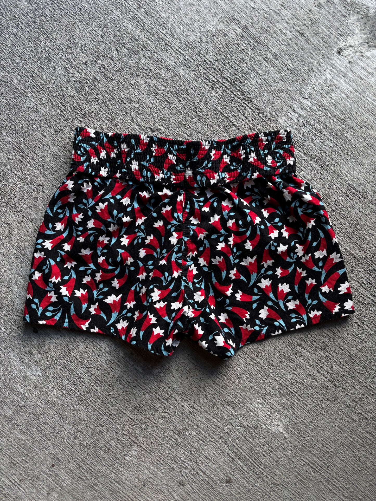 1:1 Floral Muay Thai Shorts (S)