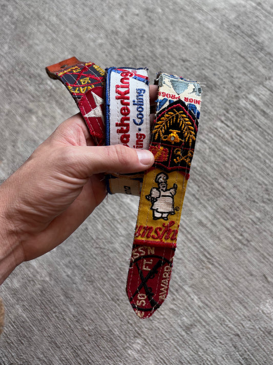 1:1 Patchwork Leather Belt (OSFA)