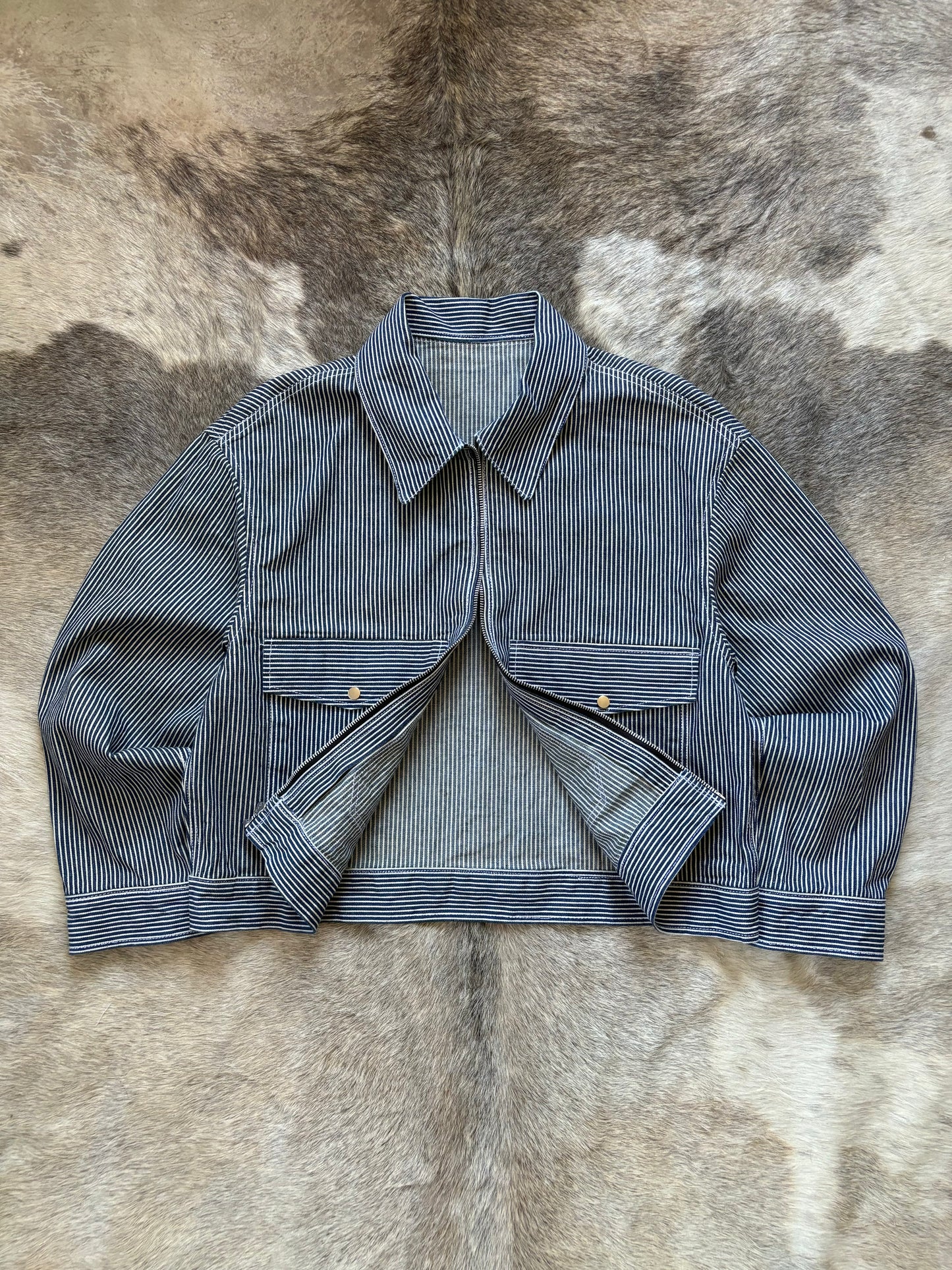 1:1 Hickory Stripped Jacket (L)