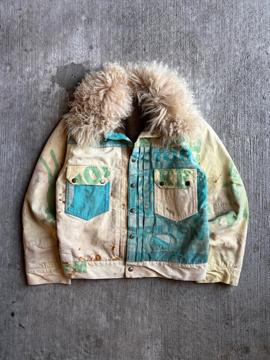 1:1 Farm Umbrella T2 Style Shearling Jacket (L)