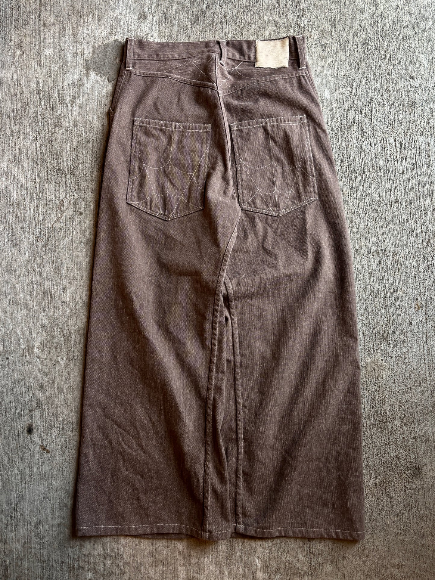 1:1 Spider Web Wide Leg Fireman Pants (34" x 30")