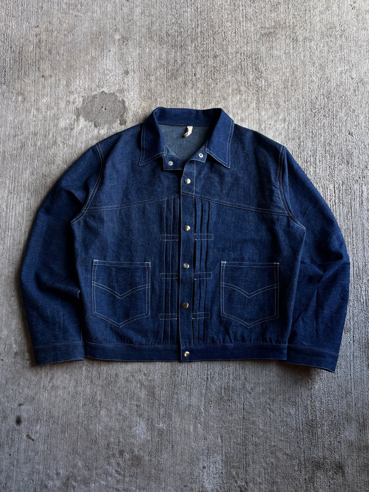 1:1 Selvedge Denim Buccaroo Jacket (XL)