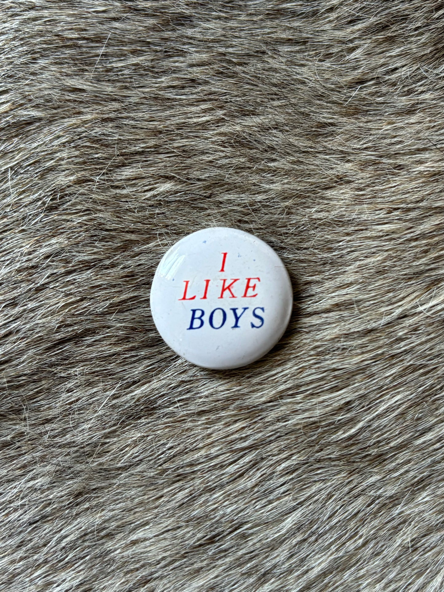 I Like Boys Pin