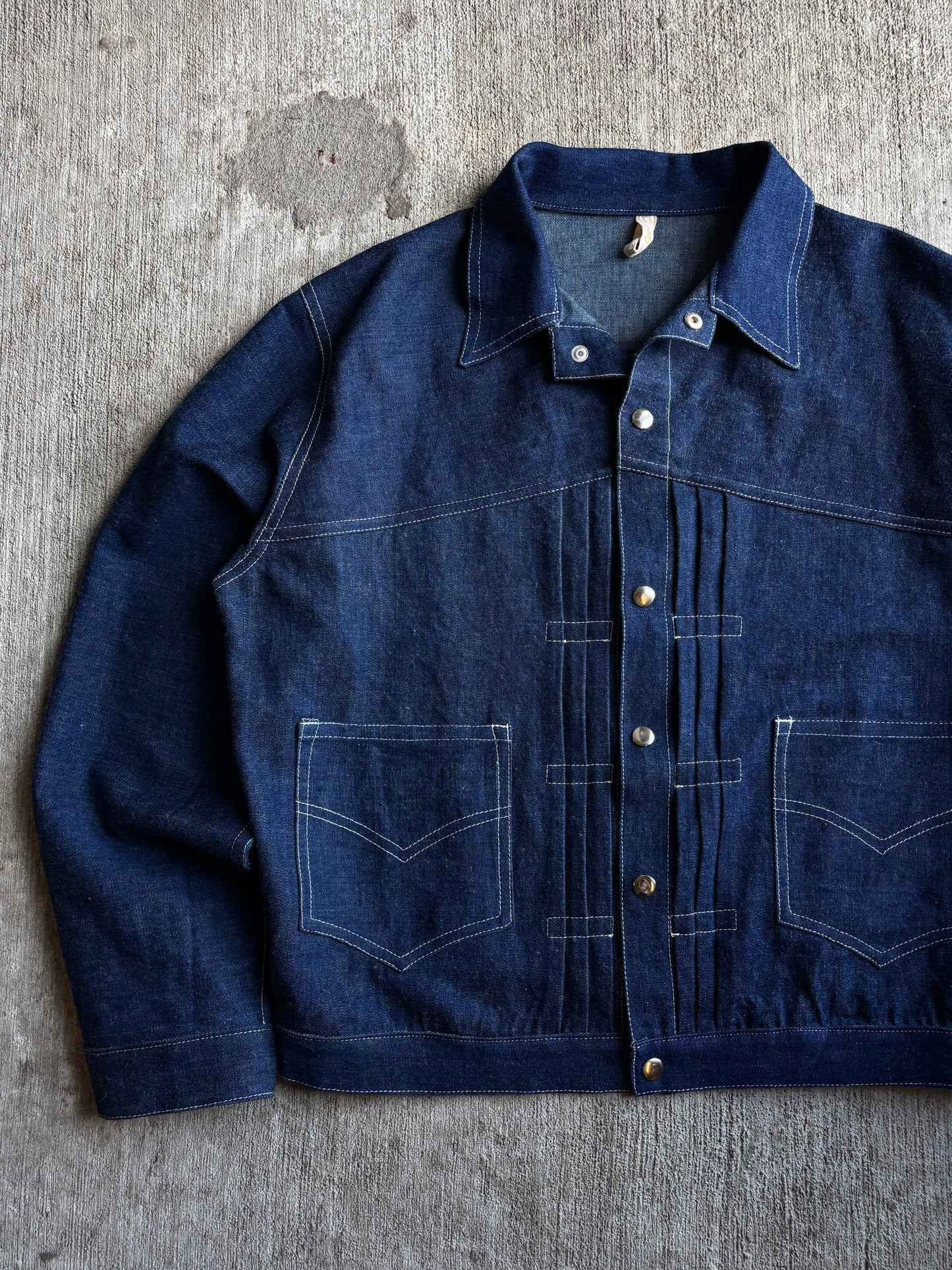 1:1 Selvedge Denim Buccaroo Jacket (XL)