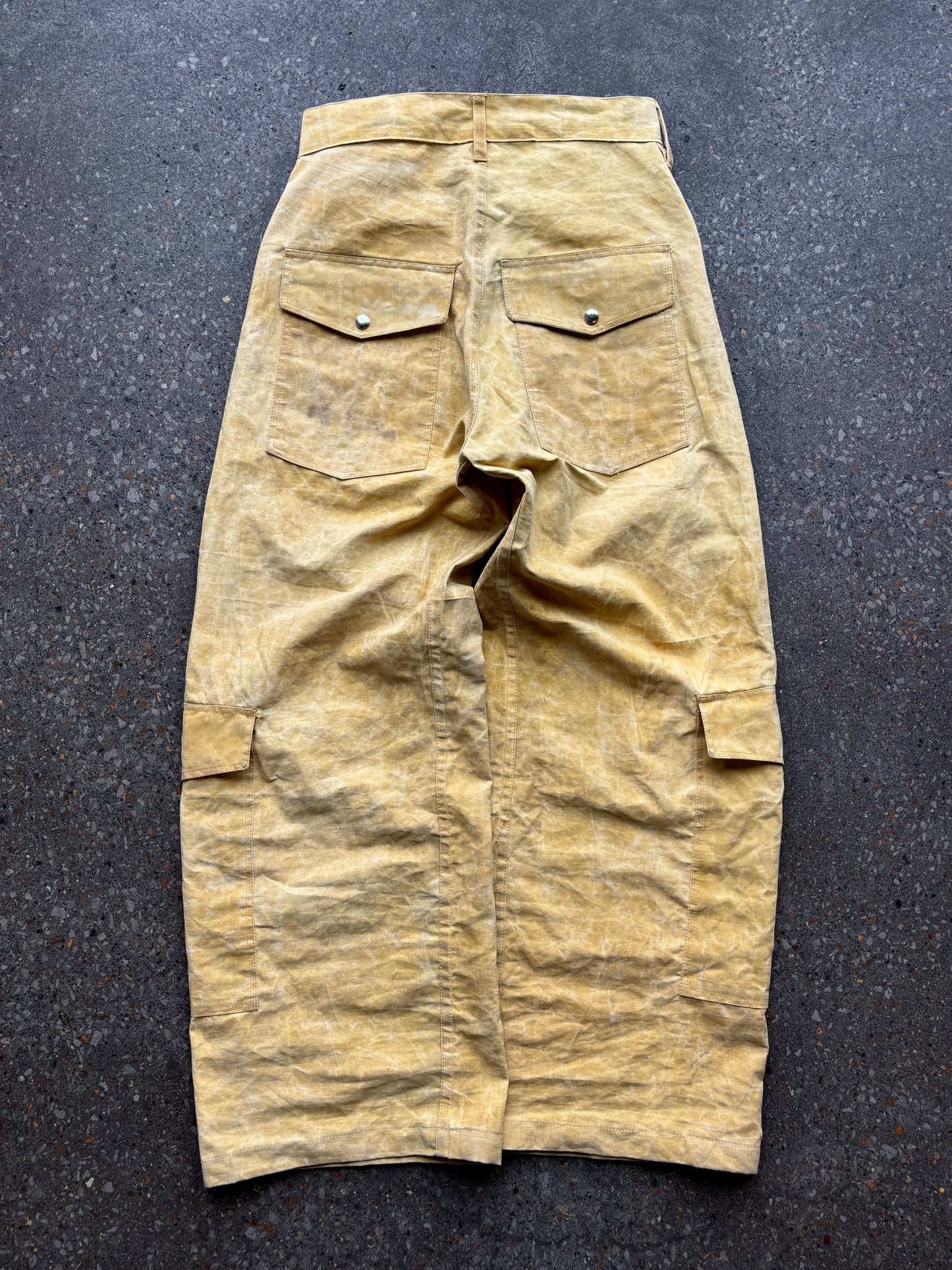 1:1 Waxed Canvas Fireman Cargo Pants (32" x 31")