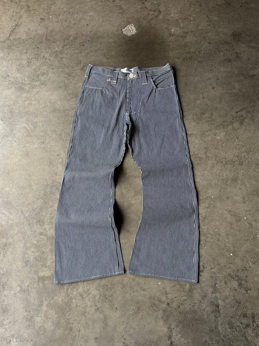 1:1 Hickory Stripped Flared Pants (34" x 32")