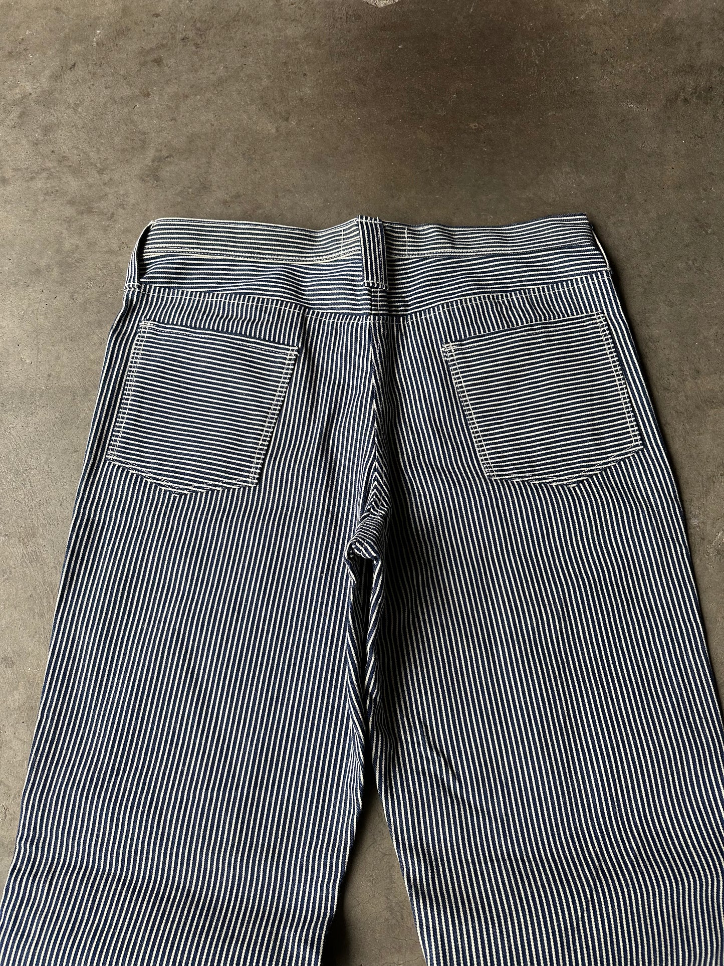 1:1 Hickory Stripped Flared Pants (34" x 32")