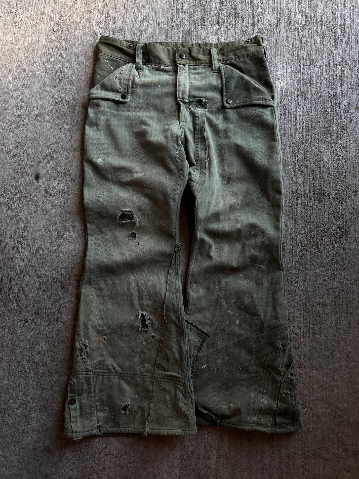 1:1 HBT Zombie Signature Flare Pants (34" x 31")