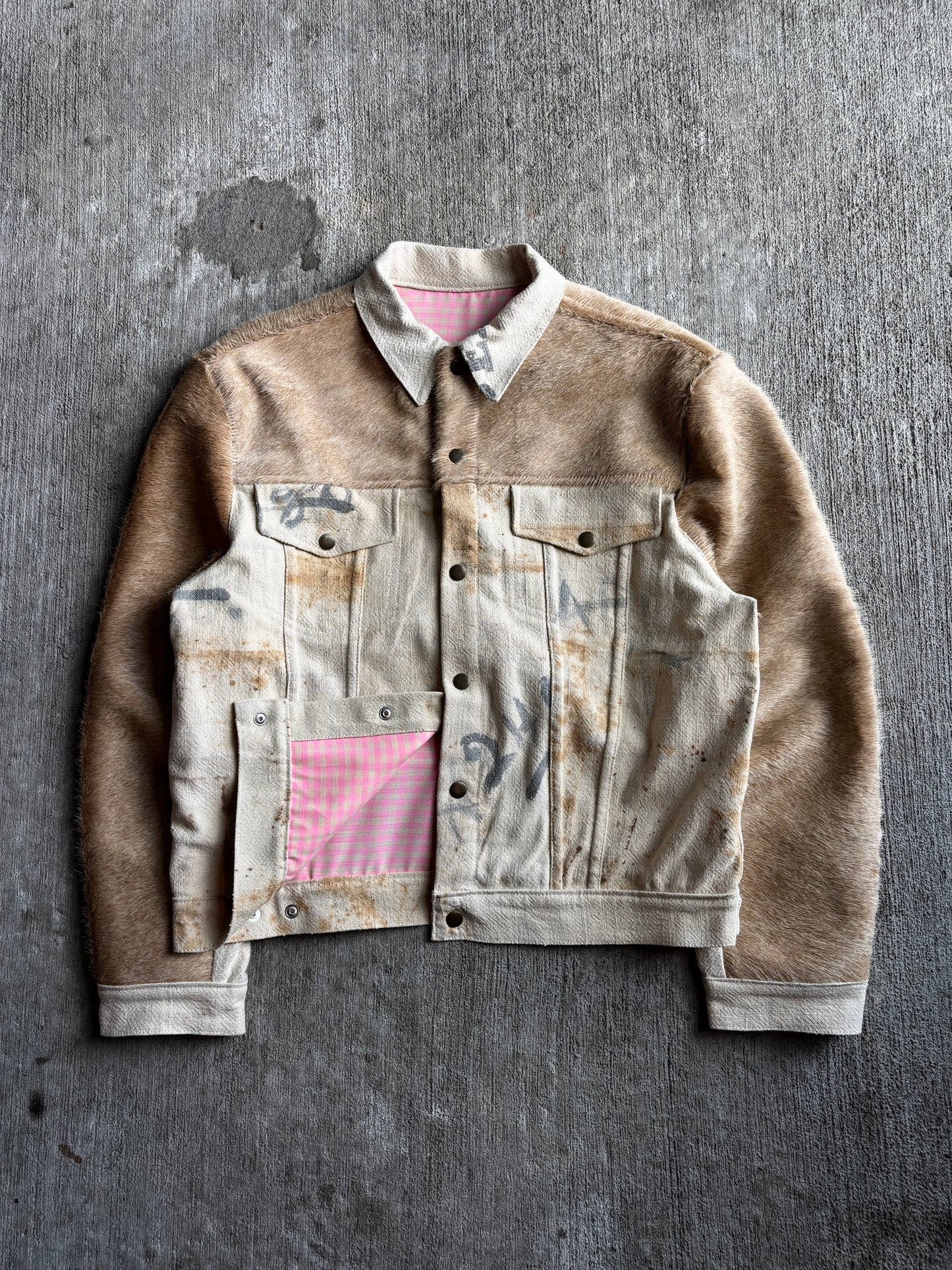 1:1 Cowhide T3 Jacket (L)
