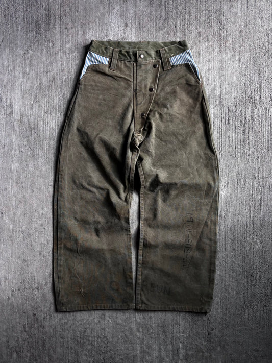 1:1 Military Canvas Fireman Pants (30” x 29”)