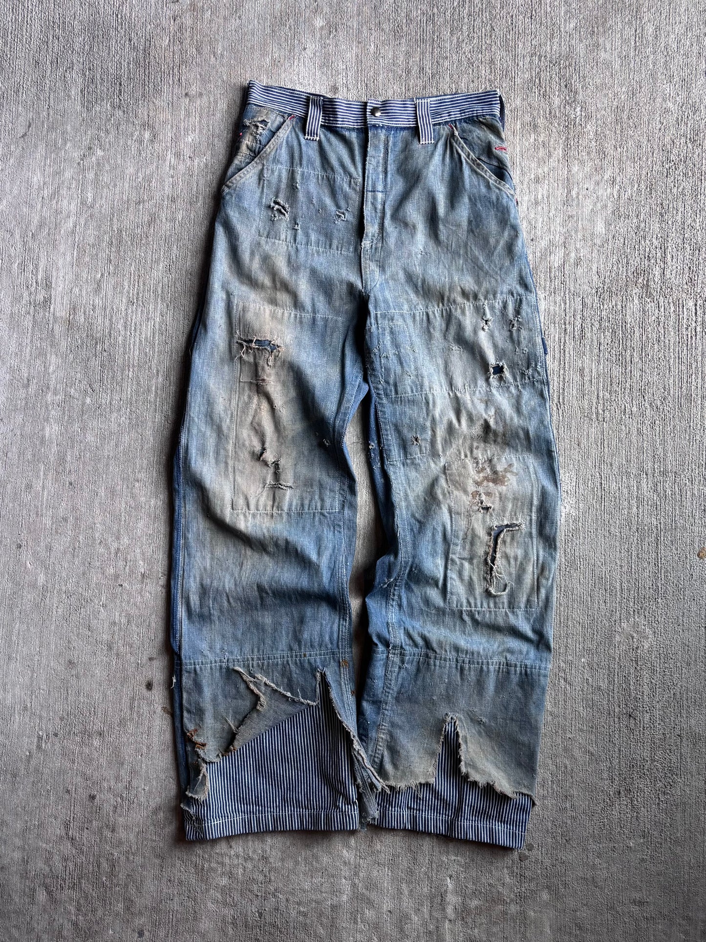 1:1 Crust Zombie Denim Pants (32” x 34”)
