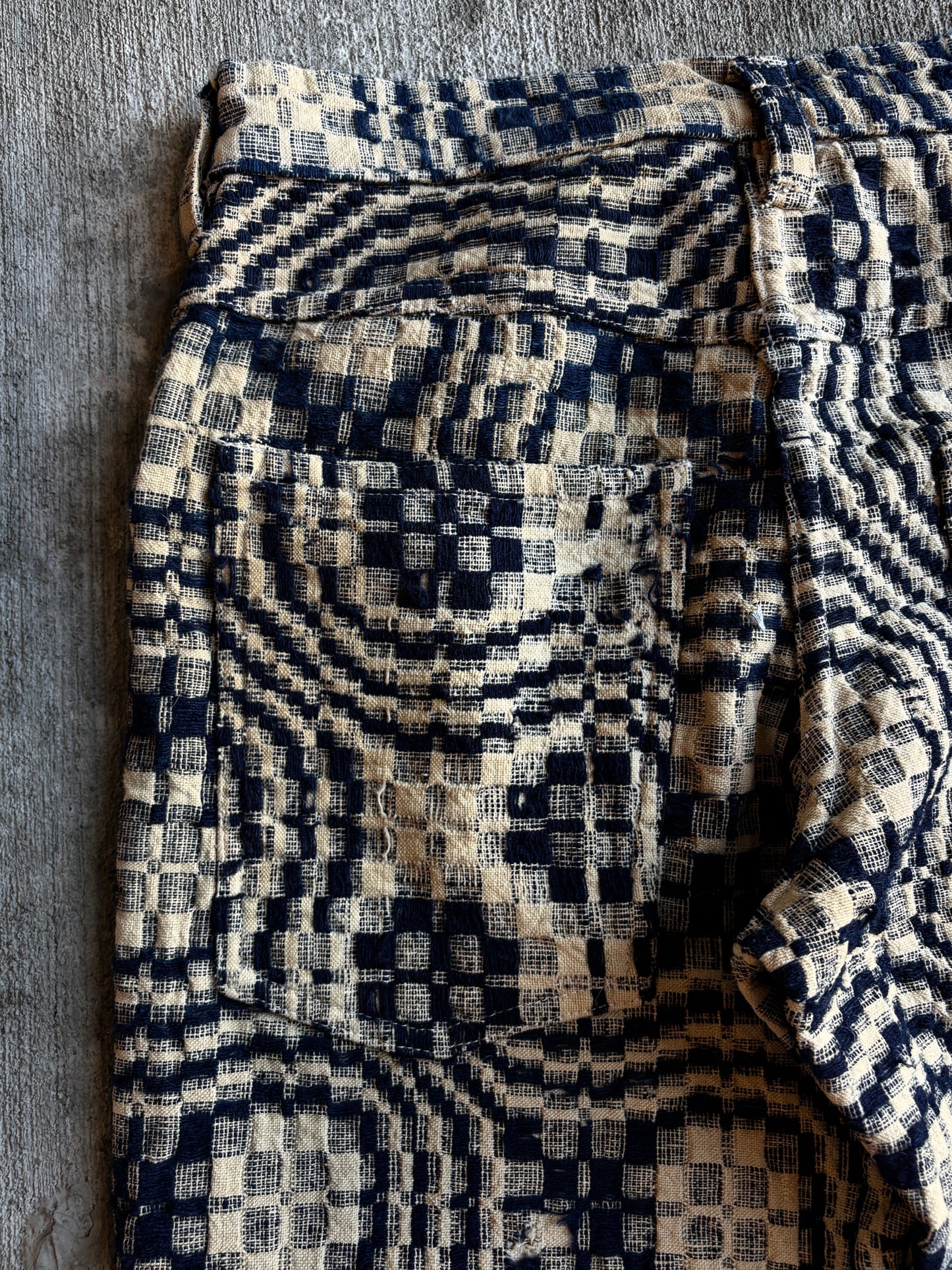 1:1 1800s Coverlet Signature Cut Flared Pants (34" x 37")