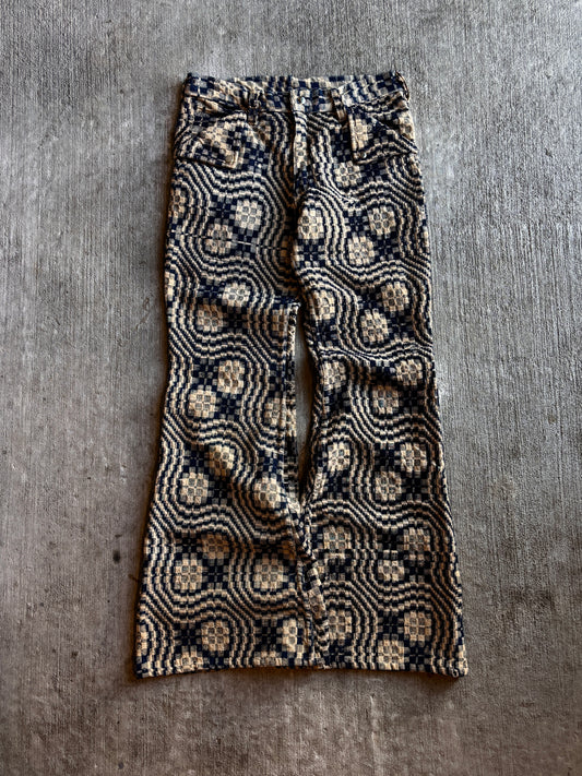 1:1 1800s Coverlet Signature Cut Flared Pants (34" x 37")