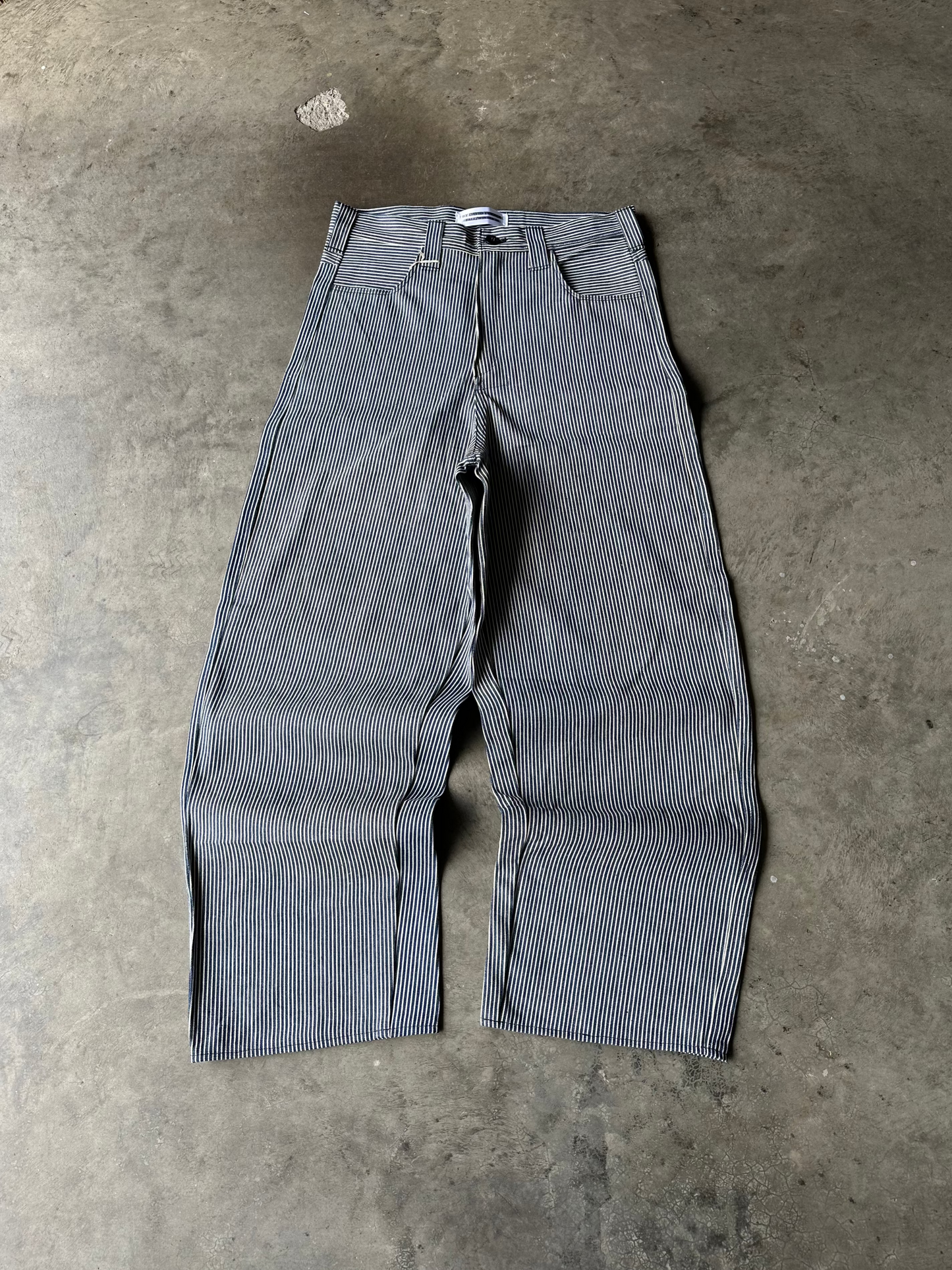 1:1 Hickory Stripped Baggy Pants (33" x 31")