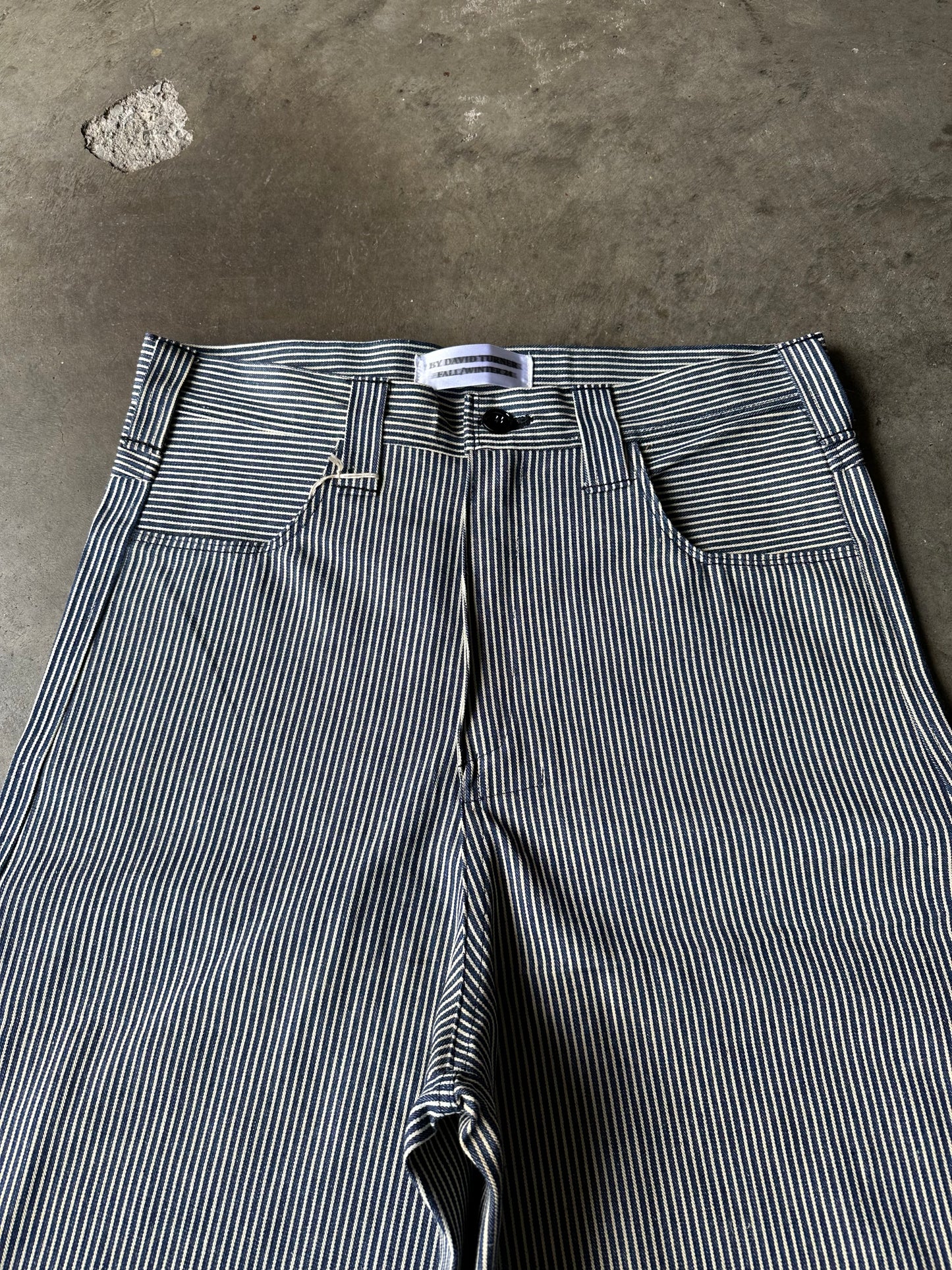 1:1 Hickory Stripped Baggy Pants (33" x 31")