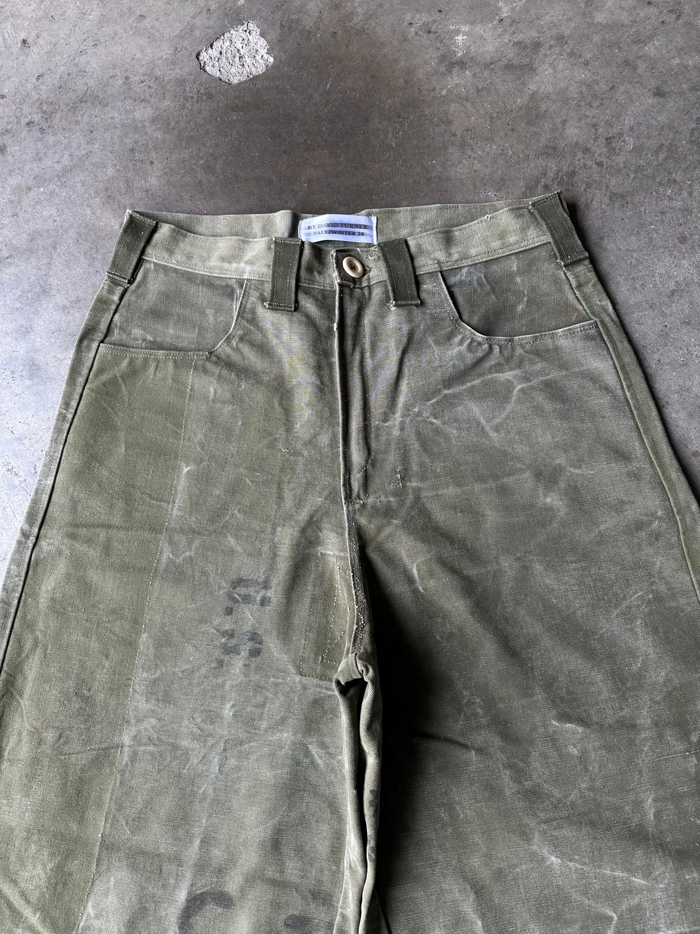 1:1 Military Canvas Baggy Pants (33" x 30")