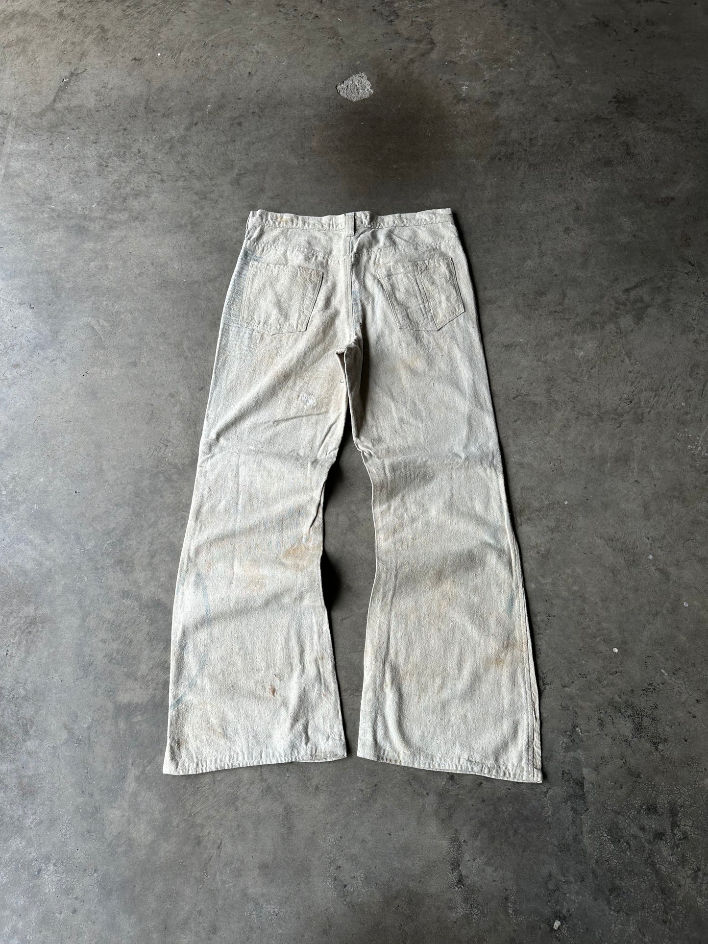 1:1 Star Feedsack Flared Pants (32" x 31")